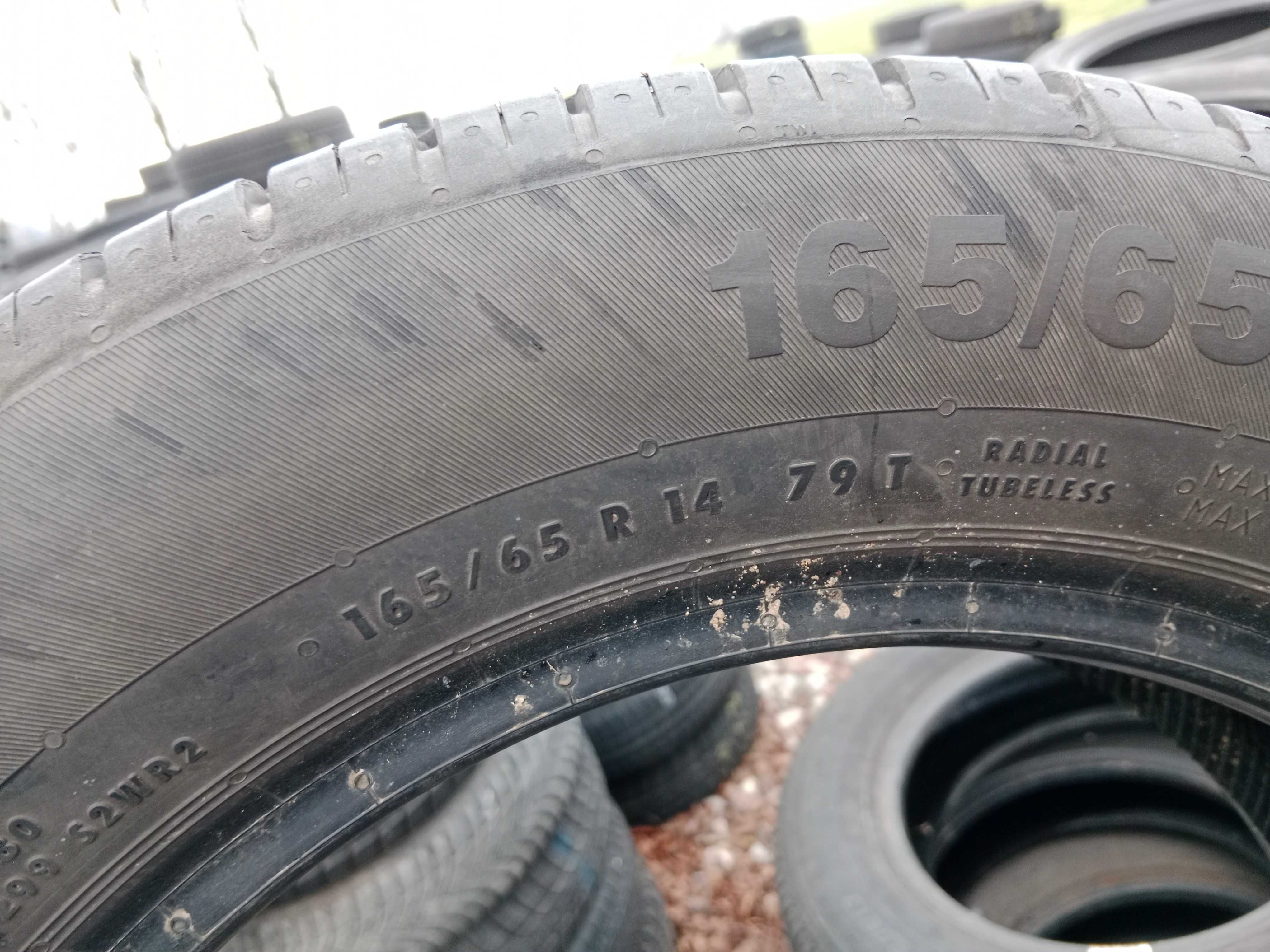 Opona używana 165/65R14 Continental ContiEcoContact 5 1szt.