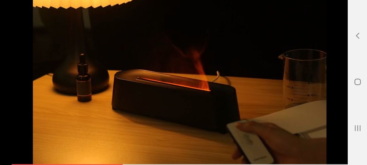 Nawilzacz powietrza z lampką nocną USB