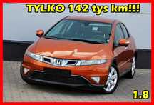 Honda Civic 1.8 VTEC i tylko 142 tys km które są udokumentowane