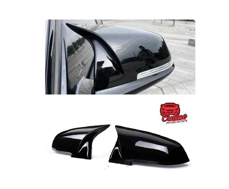 Kit 2 Capas espelho retrovisor Exterior Bmw F20/F21/F30/E84 F87 X1 etc