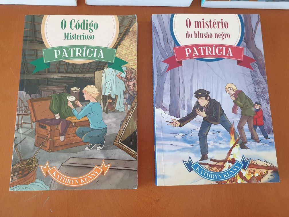 Coleção dos livros "Patricia"  8 volumes