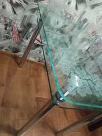 Стіл скляний кухонний ( стол стеклянный)