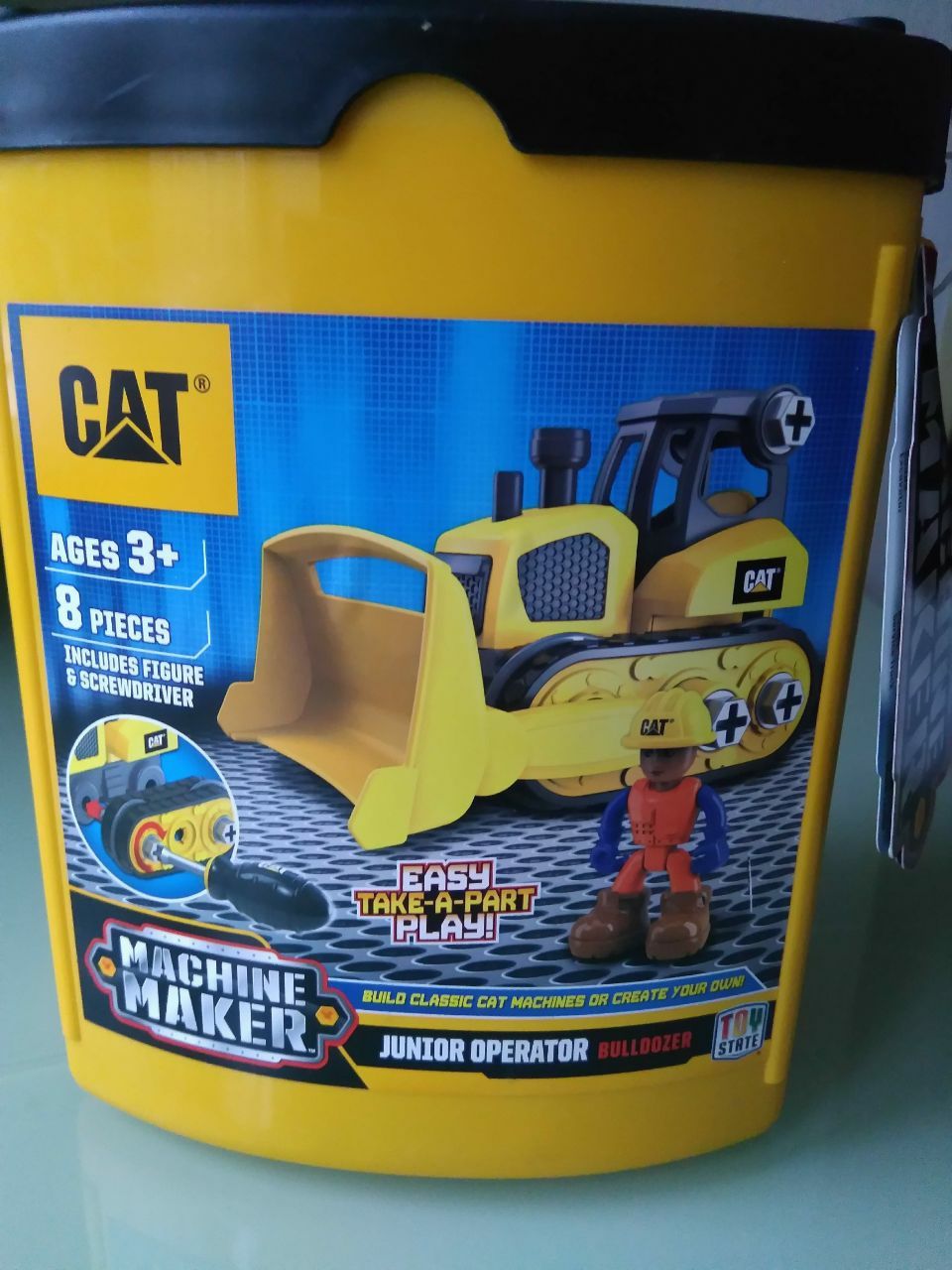 Cat конструктор Машина машинка CAT Machine Maker Toy State подарок