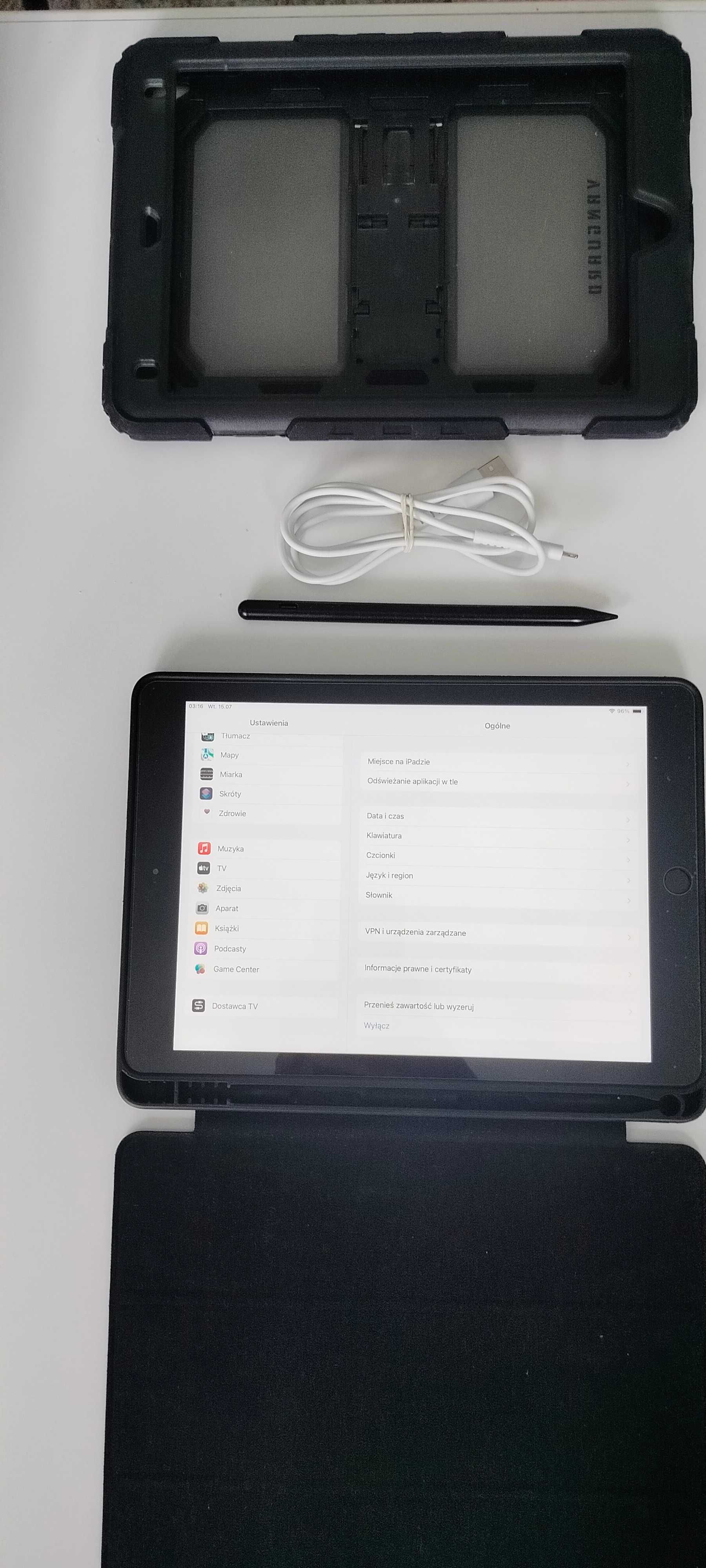 Tablet iPad Apple Retina -iOS 17.7-128 gb-Touch ID-PROCREATE