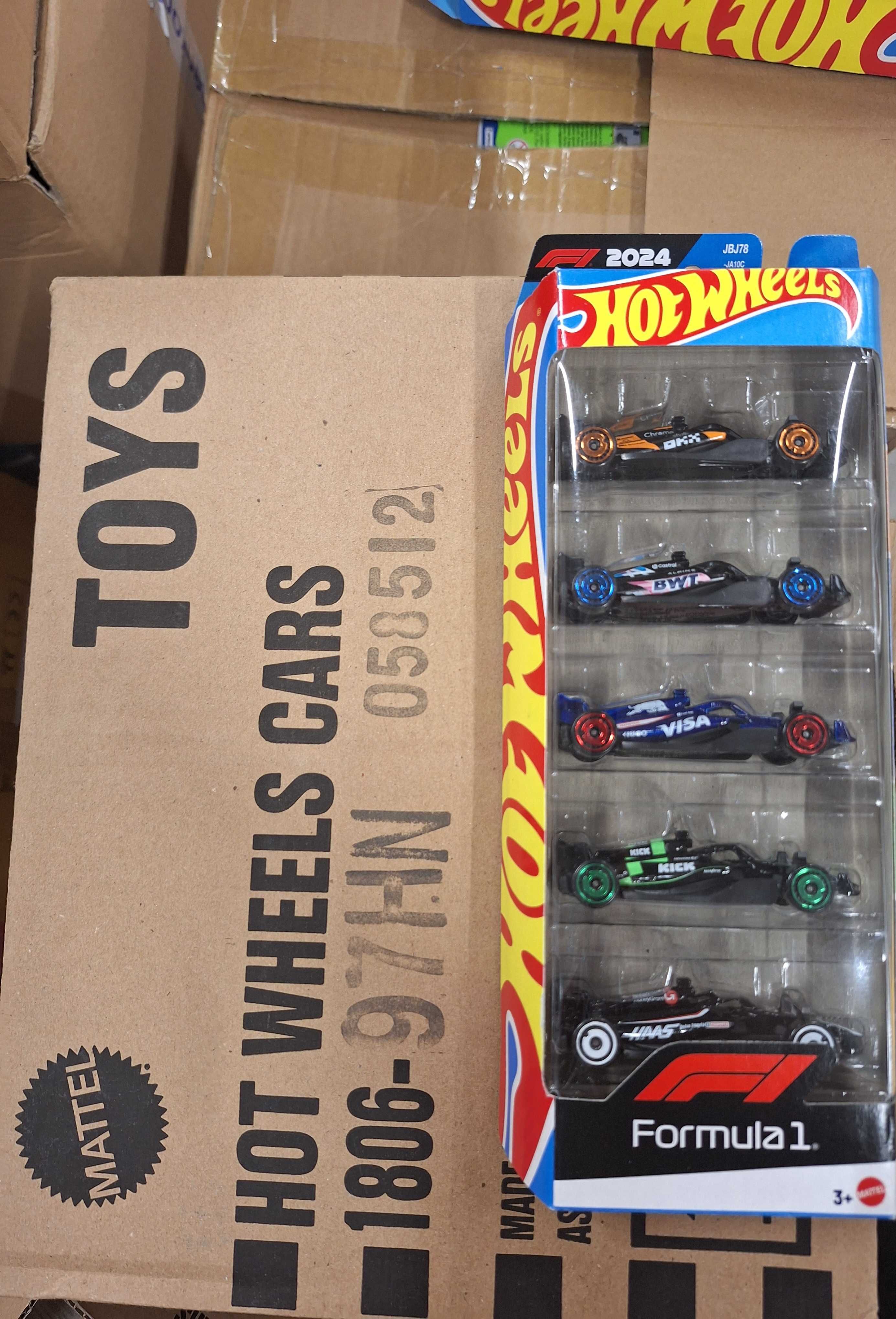 F1 Hotwheels 2024 pack