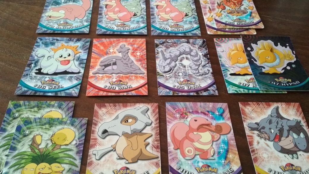 Cartas de Pokémon da edição - TV Animation Edition