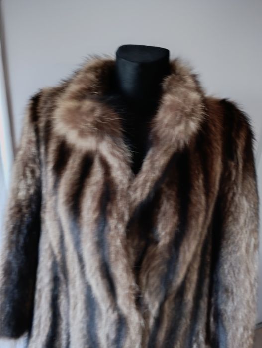 Futro naturalne z norek