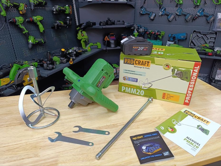 Миксер Аккумуляторный ProCraft Гарантия 36мес