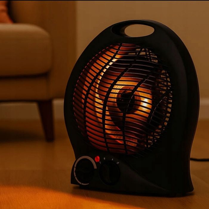 Farelka elektryczna 2000W – termowentylator z regulacją temperatury