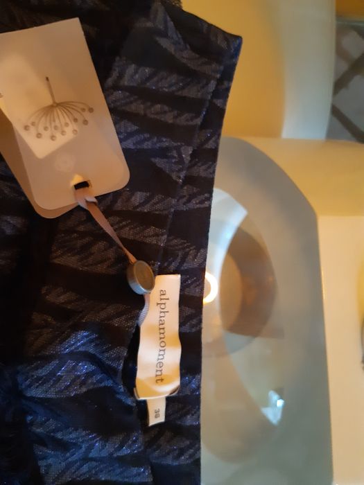 Calção azul novo alphamoment