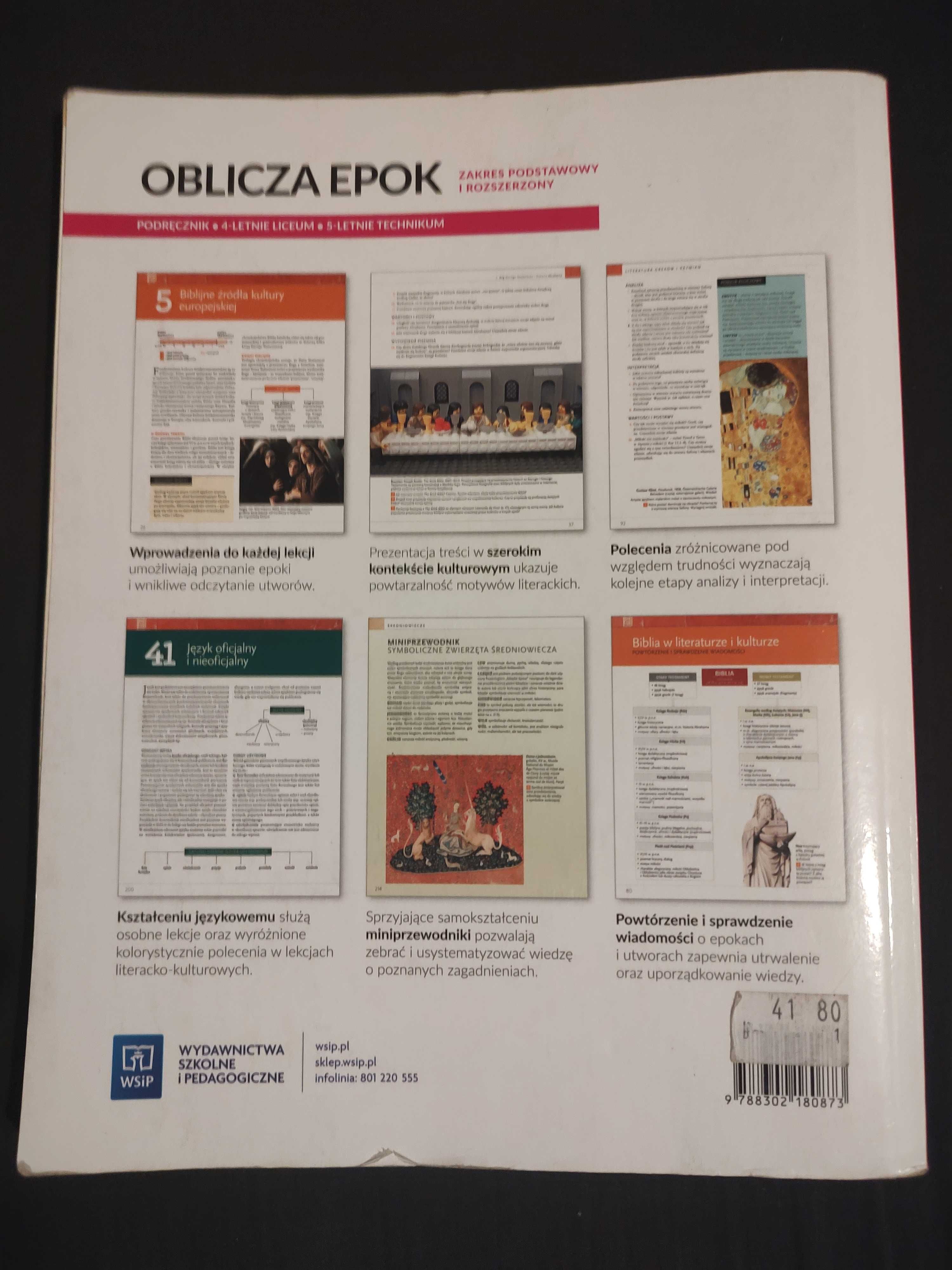 Język Polski Oblicza Epok 1.1