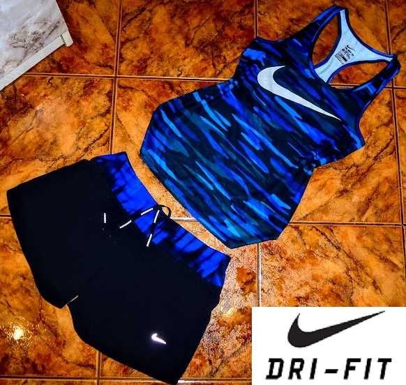 NIKE DRI FIT  komplet dres ORYGINAŁ spodenki i bluzka r S 36 NOWOŚĆ