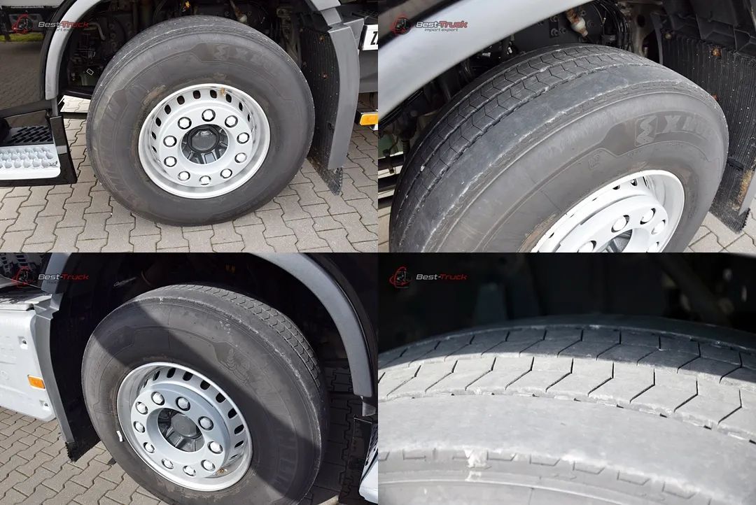 Volvo VOLVO FH500 6X2 / OŚ SKRĘTNA PODNOSZONA // HIAN XS 177 K PRO  // ROTATOR // WIDŁY // EURO 6  możliwy zakup z przyczepą Krone   /  import  niemcy Deutschland  /