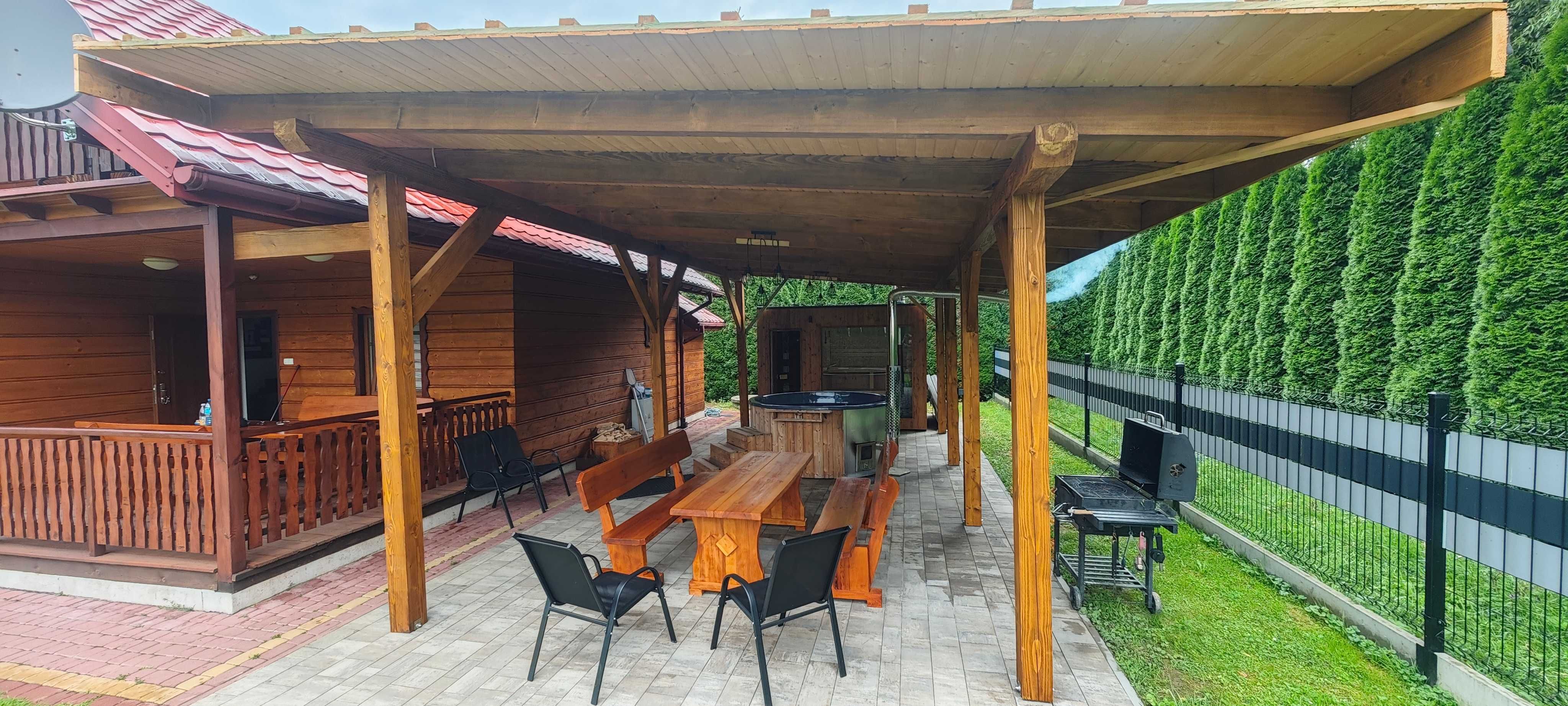 Ranczo - Całoroczny domek z dużą sauną i jacuzzi - Wieczór Kawalerski
