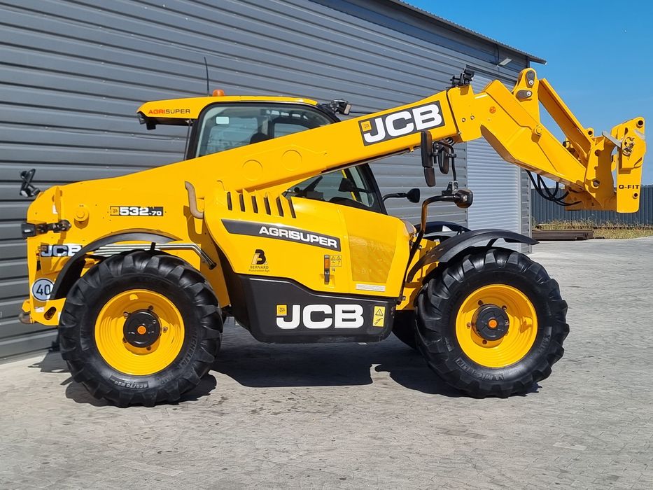 Ładowarka teleskopowa Jcb 532-70 r20*klima*nowe opony*manit
