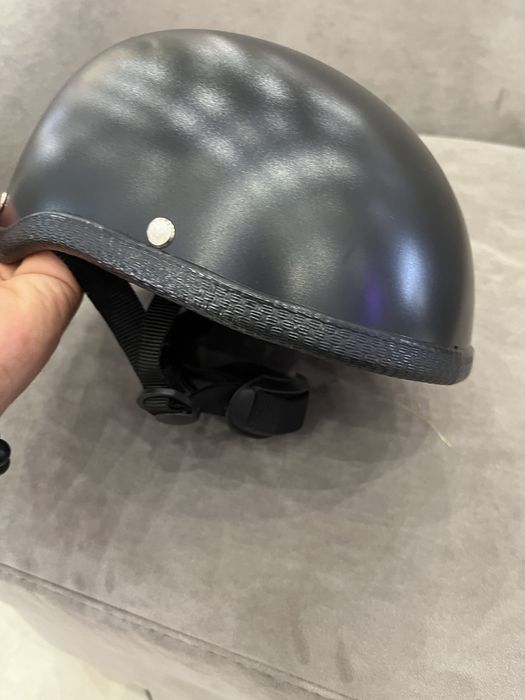 Мото шолом каска класична котелок на чопер