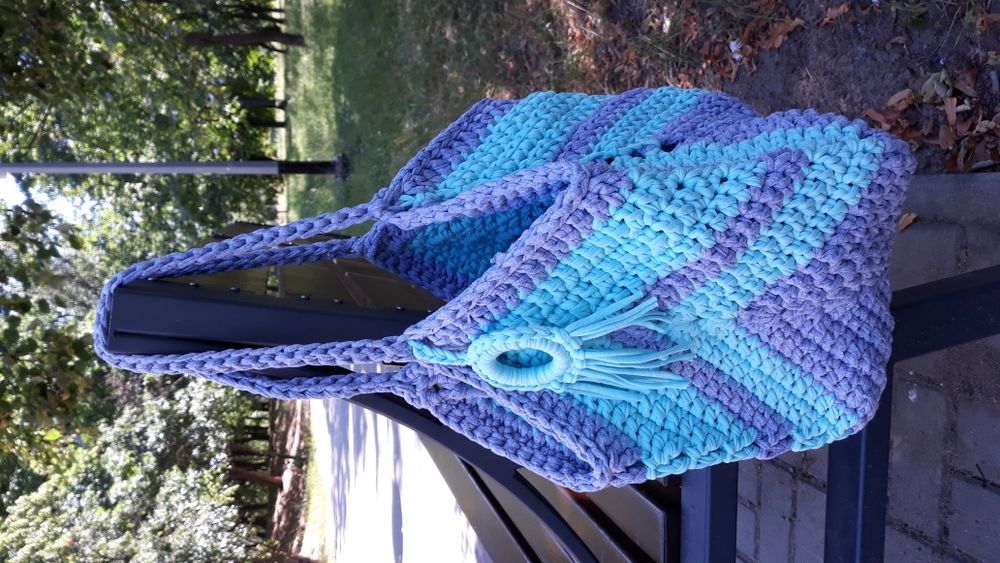 Torba bawełniana hanmade rękodzieło