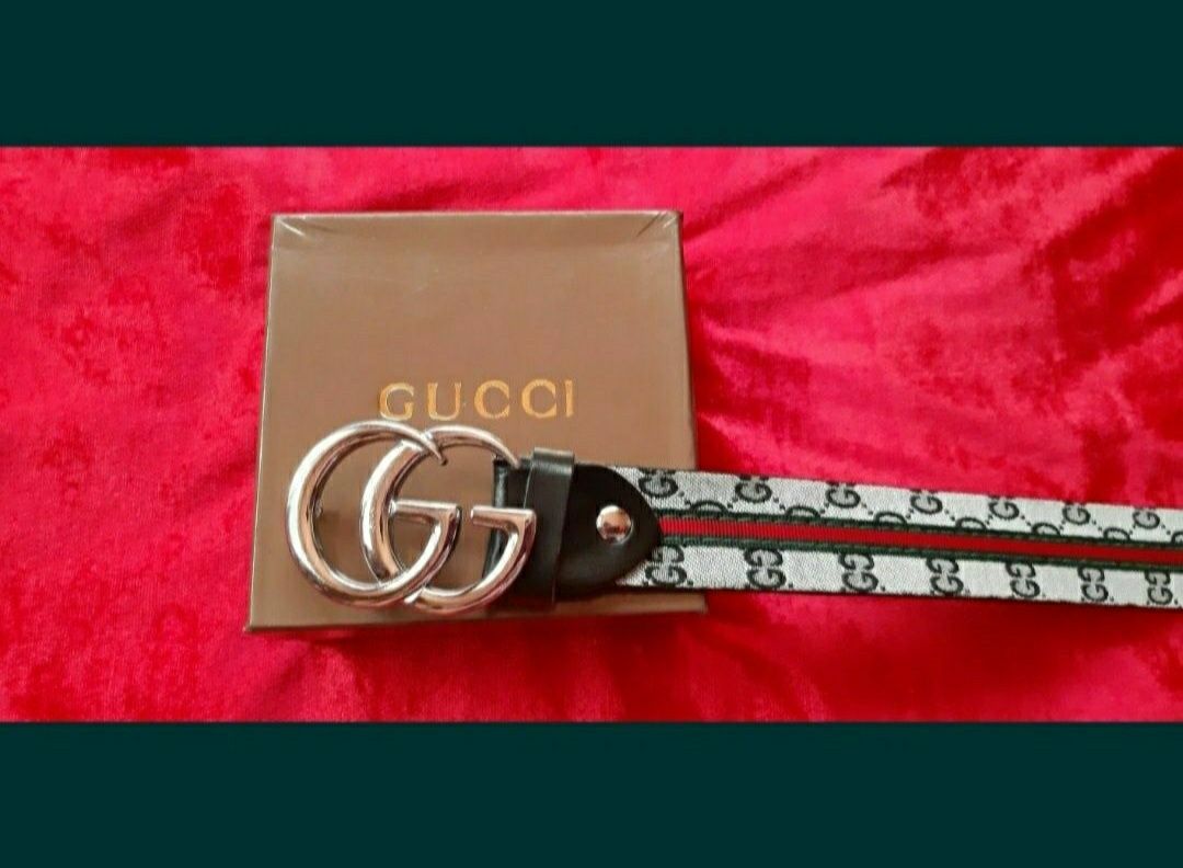 Gucci pasek unisex męski damski made in Italy piękny i elegancki