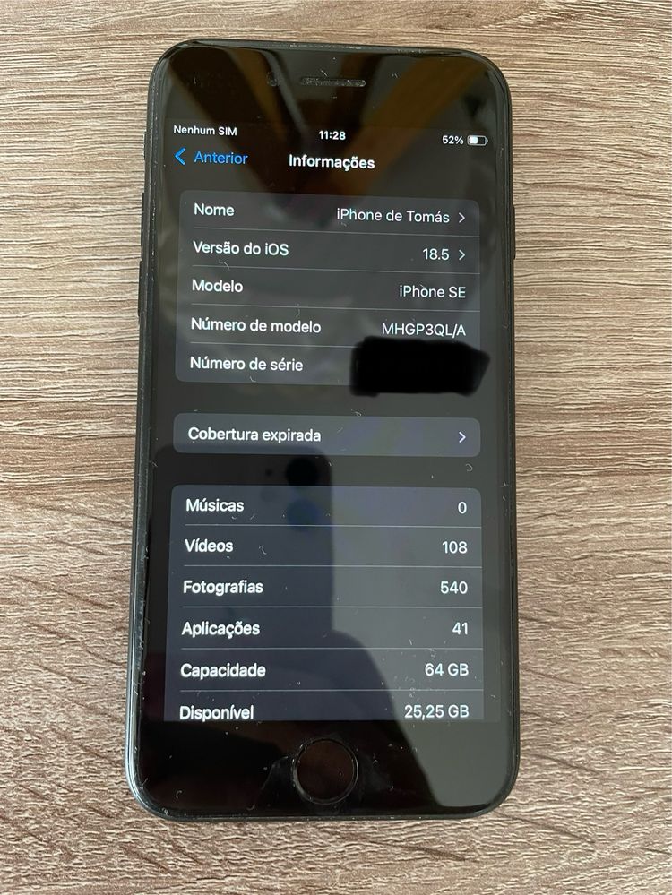 Iphone SE 2020 64GB