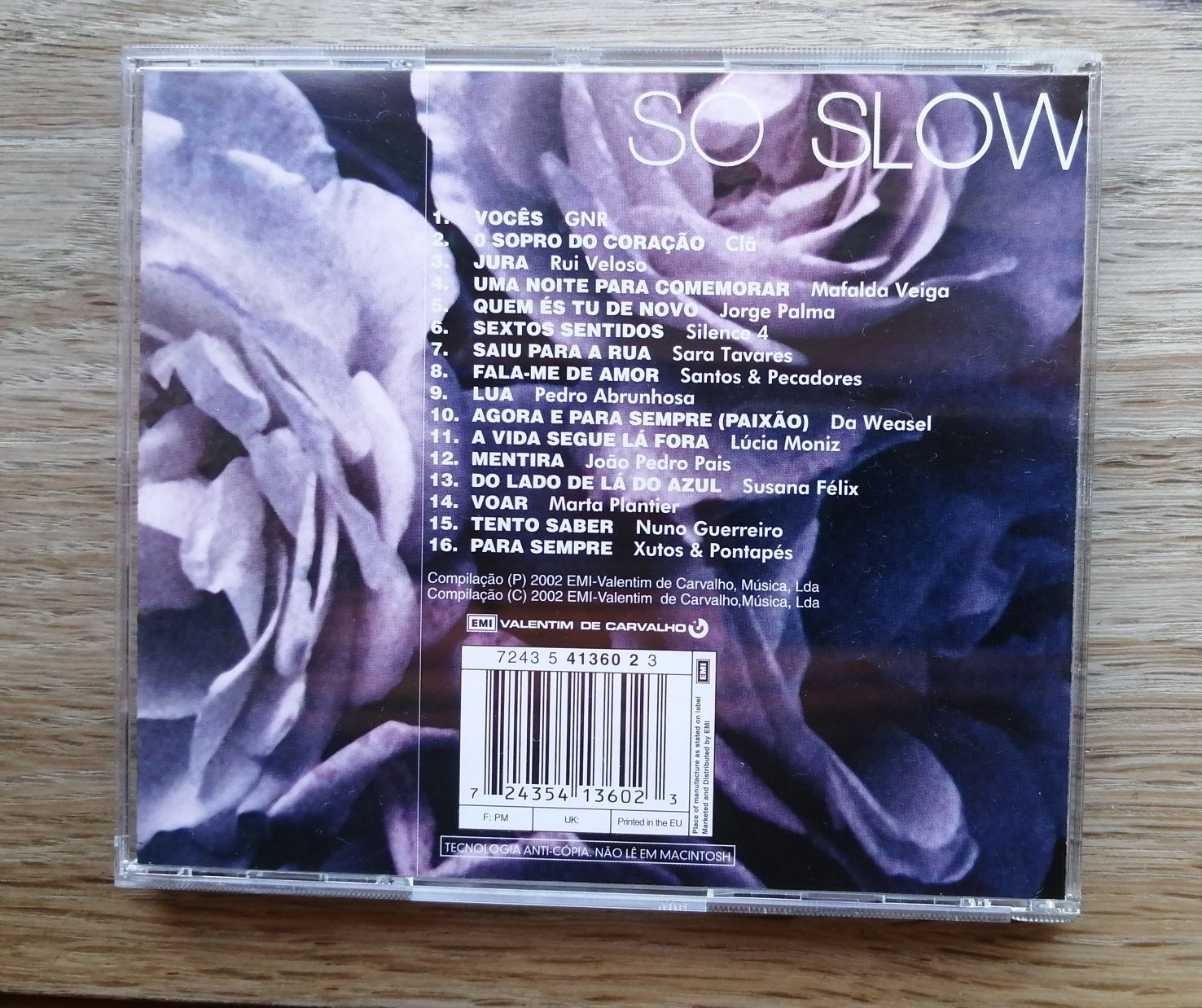 CD Só Slow como Novo.