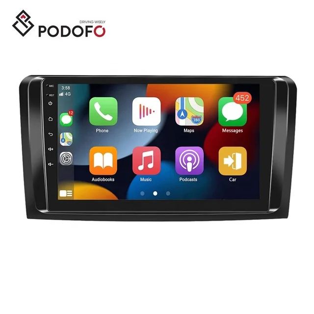 Moldura rádio android 9" Volkswagen seat skoda + CANBUS e cabos NOVO