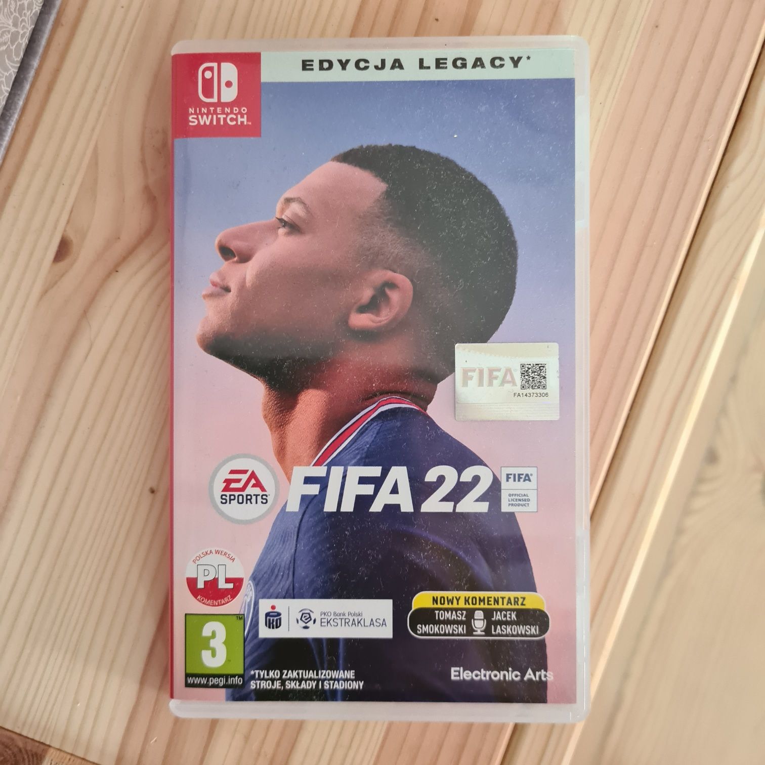 Fifa22 nintendo switch jak nowa