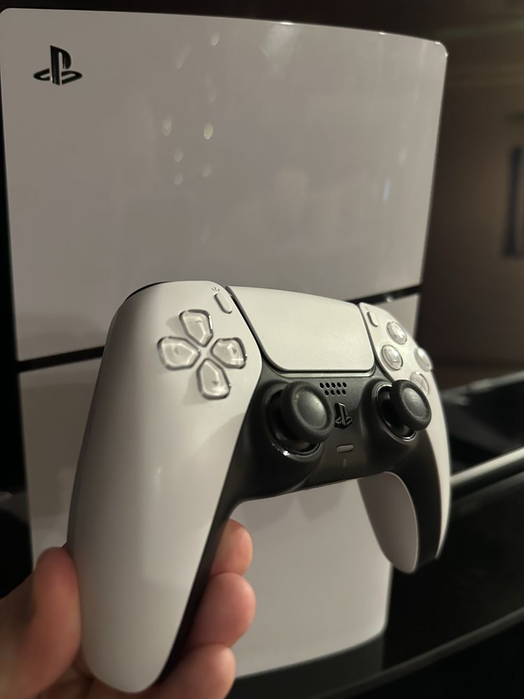 Идеал Playstation PS5 Slim Blu-Ray Игровая Консоль Плейстейшн 5 Слим