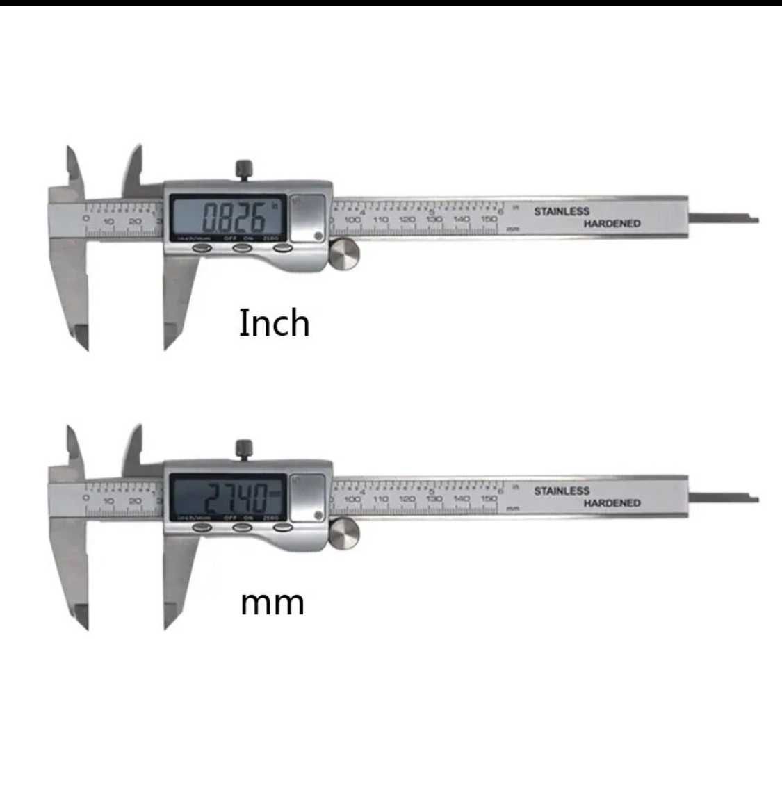 Штангенциркуль цифровий електронний металевий Digital Caliper 150 мм