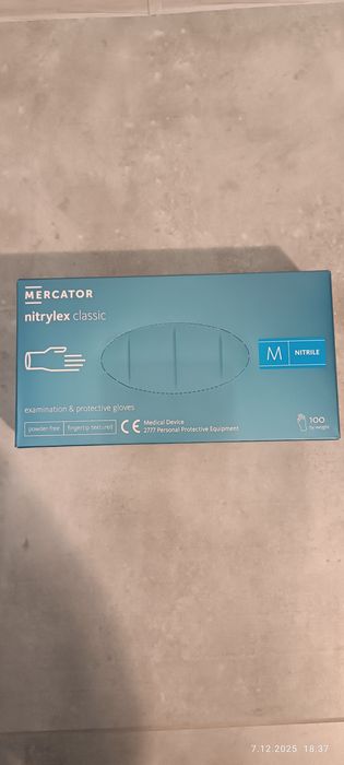 Rękawiczki nitrylowe