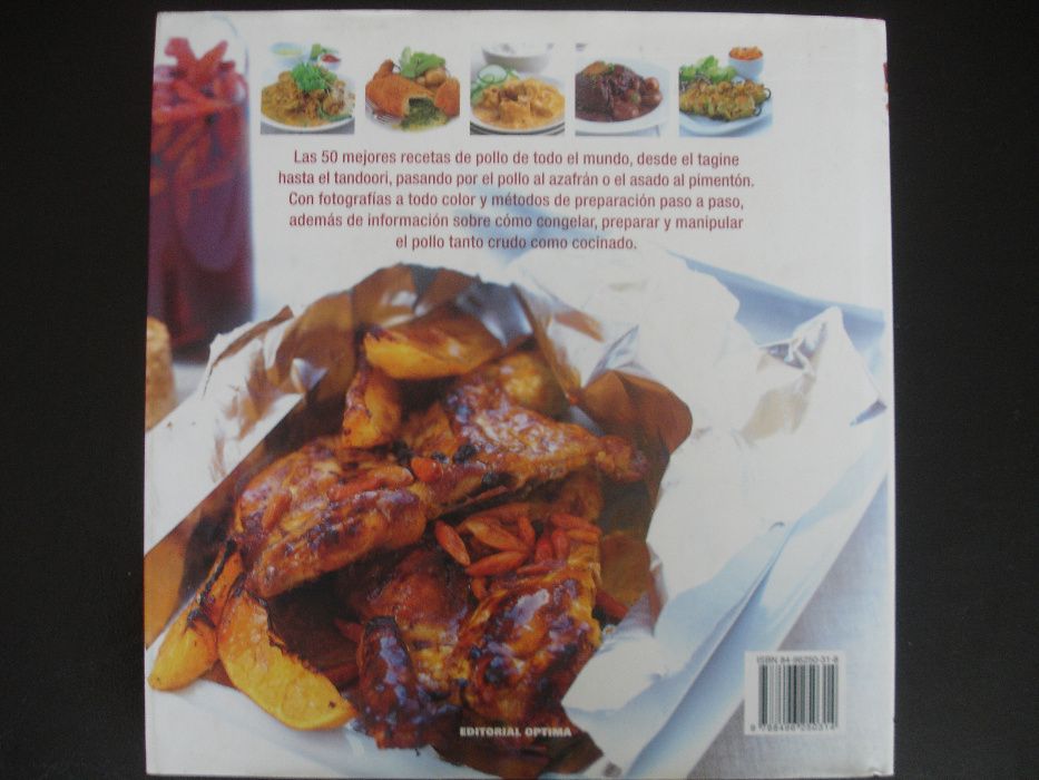 Las más sabrosas recetas de pollo - Editorial Optima