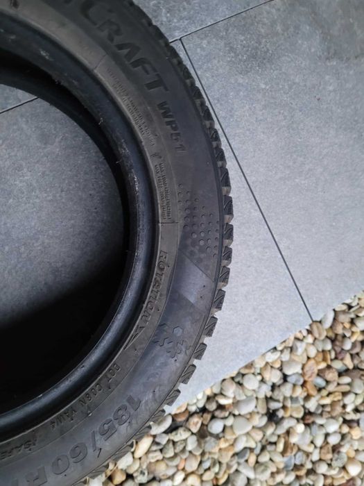 Opony zimowe Kumho WinterCraft WP51 185/60 r14 Jak Nowe !!!  4szt.