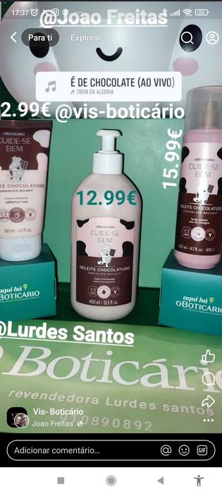 Novidade da Boticário