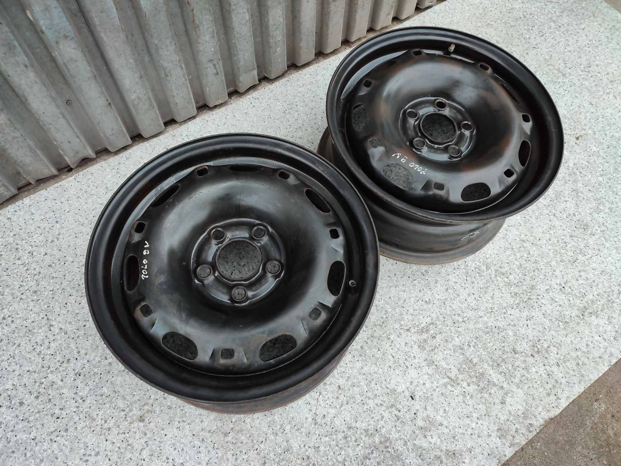 VW Polo 9N Skoda Fabia I felga felgi stalowe 14 Cali 6JX14 ET43 5x100