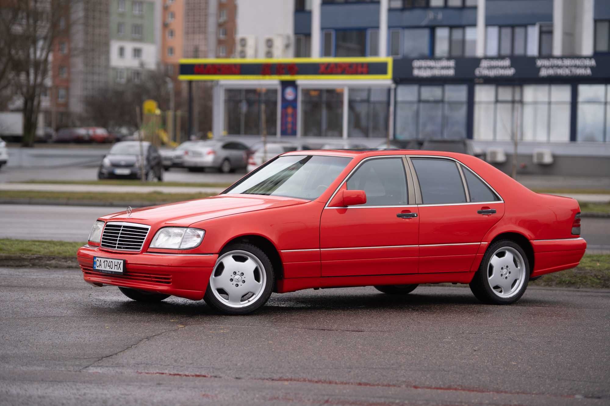 продам Mercedes-Benz w140  в унікальному кольорі