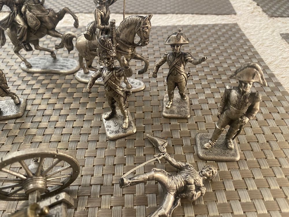 Coleção de soldados vintage