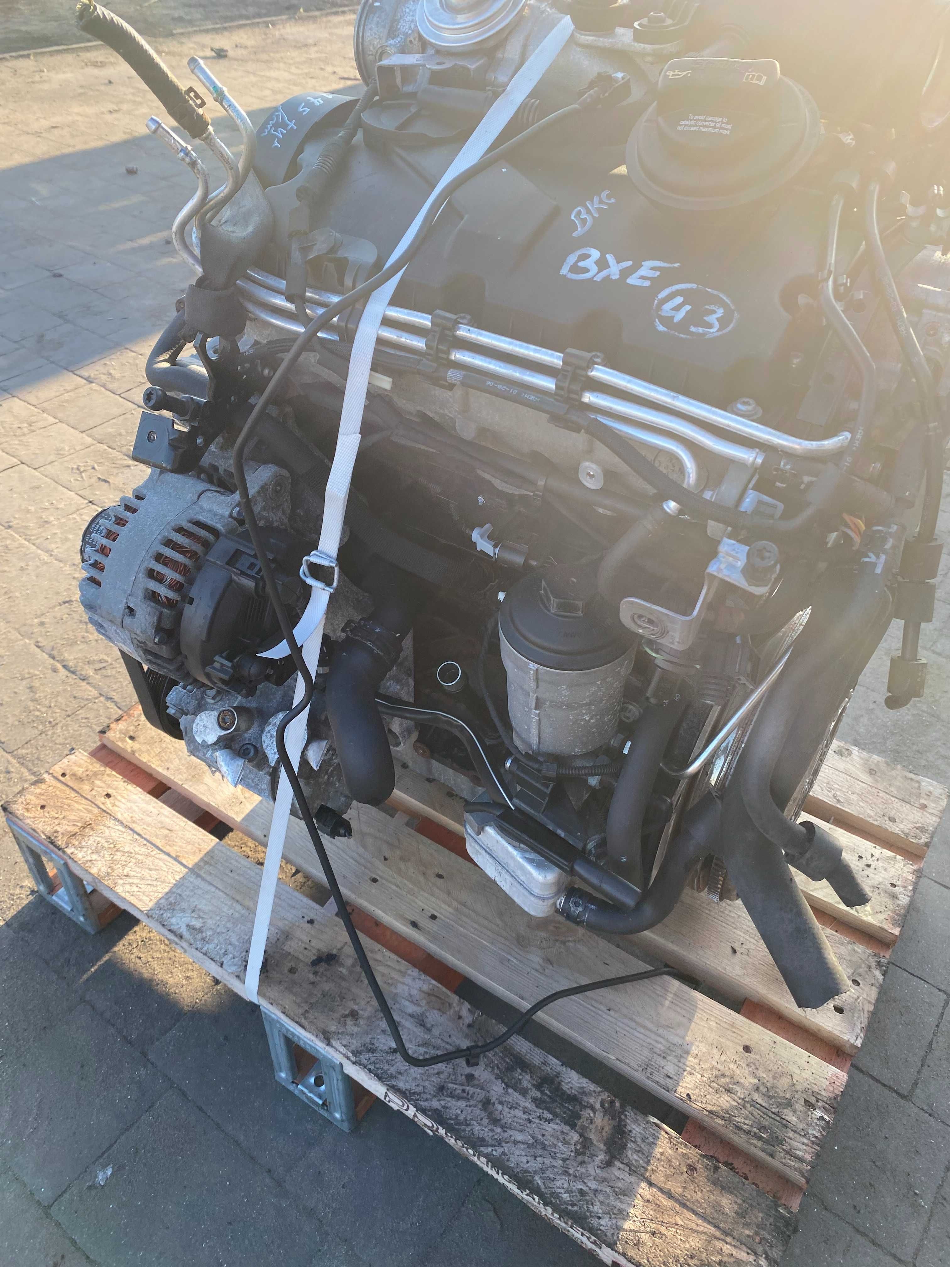 Silnik kompletny 1.9 Tdi  Vw Avq Bru Bxe Bkc Bxf Bjb 4 miesiące gwara
