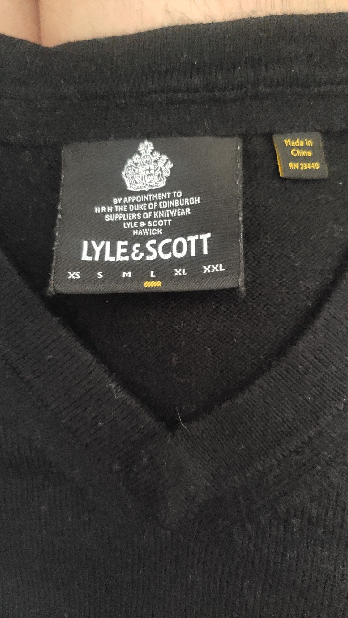 Sweter męski Lyle Scott rozmiar L.