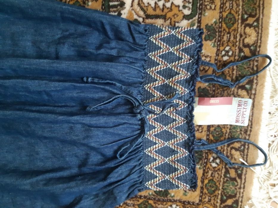 Сарафан джинсовый новый p.xs