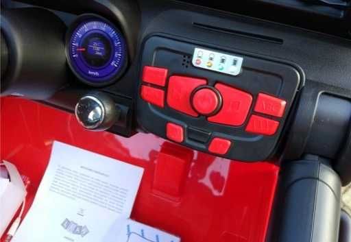 MEGAAUTKA.PL Samochód na akumulator DUŻY JEEP dla dzieci 4×4 auto NOWE