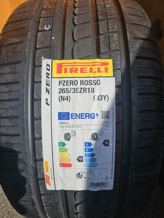 Opony letnie 265/35/18 pirelli p zero Rosso nowe 2szt