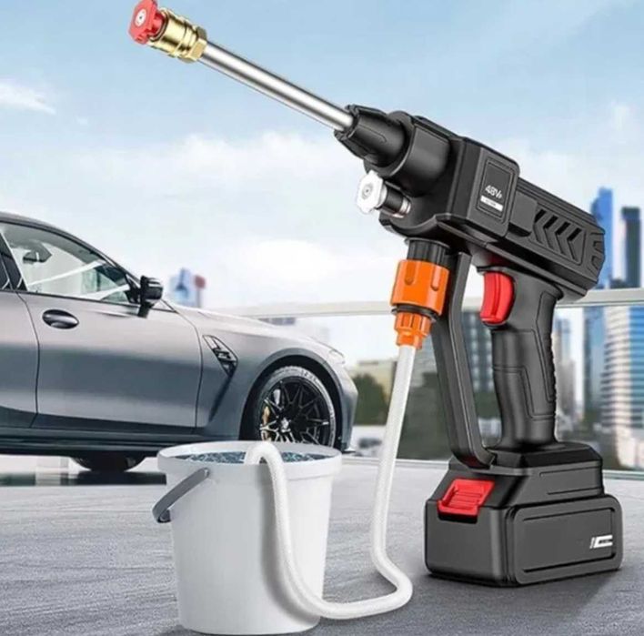 Myjka Ciśnieniowa Akumulatorowa 2 Baterie Opryskiwacz Bezprzewodowy