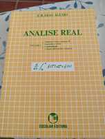 Vendo livro universitário "Analise real"