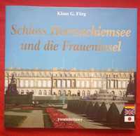 Album z bawarskiego zamku Herrenchiemsee - w dwóch językach.