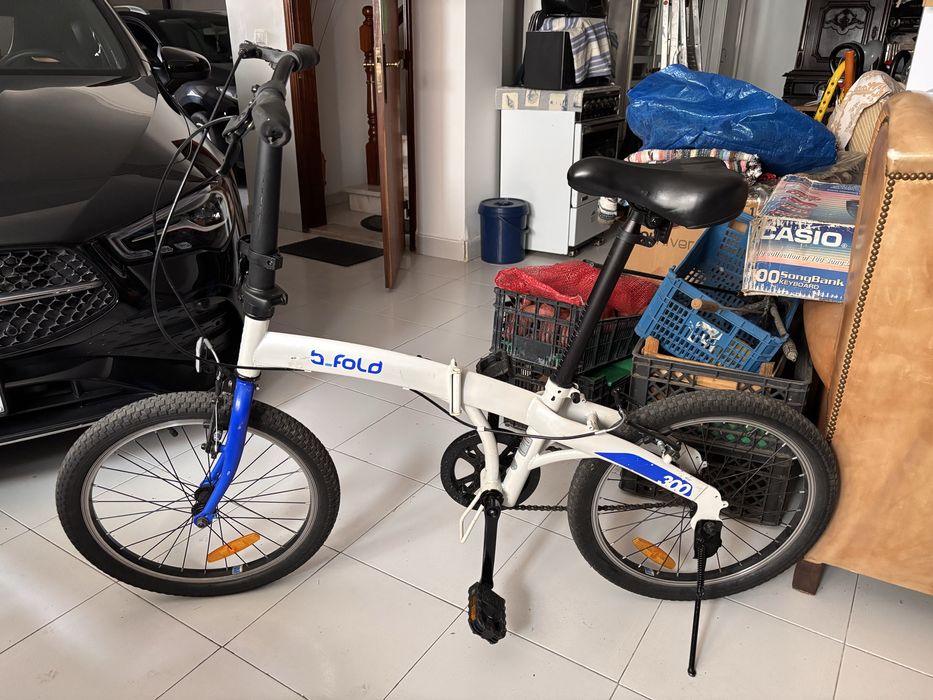 Bicicleta Dobrável B-Fold 300 - Roda 20” - Usada | Bom Estado