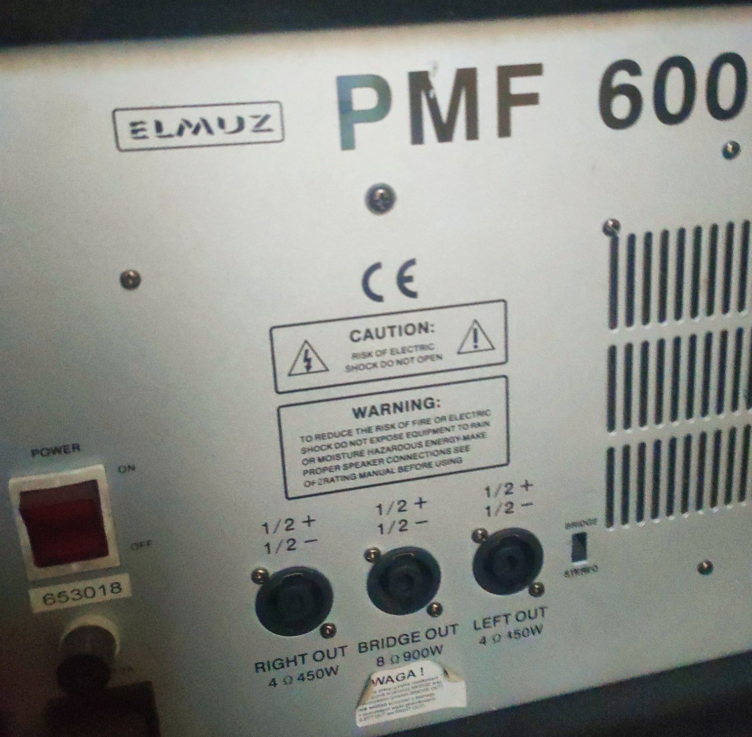 Power mixer Elmuz Pmf 600