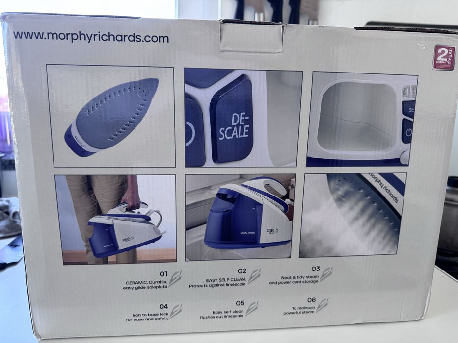 Ferro de passar com caldeira