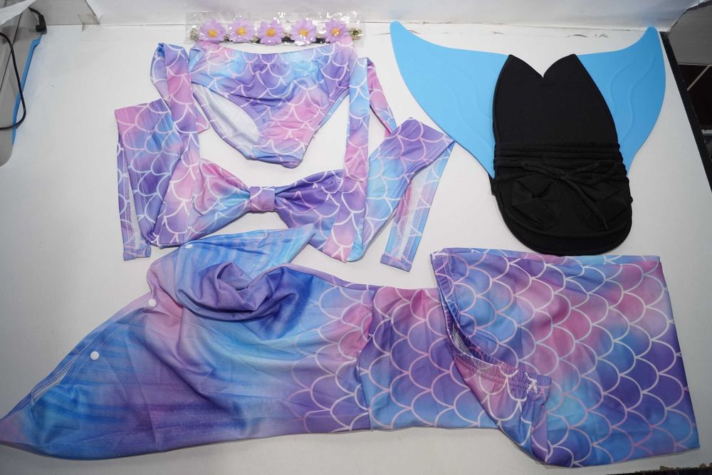 Syreni ogon do pływania strój kąpielowy GALLDEALS płetwa 150 monofin