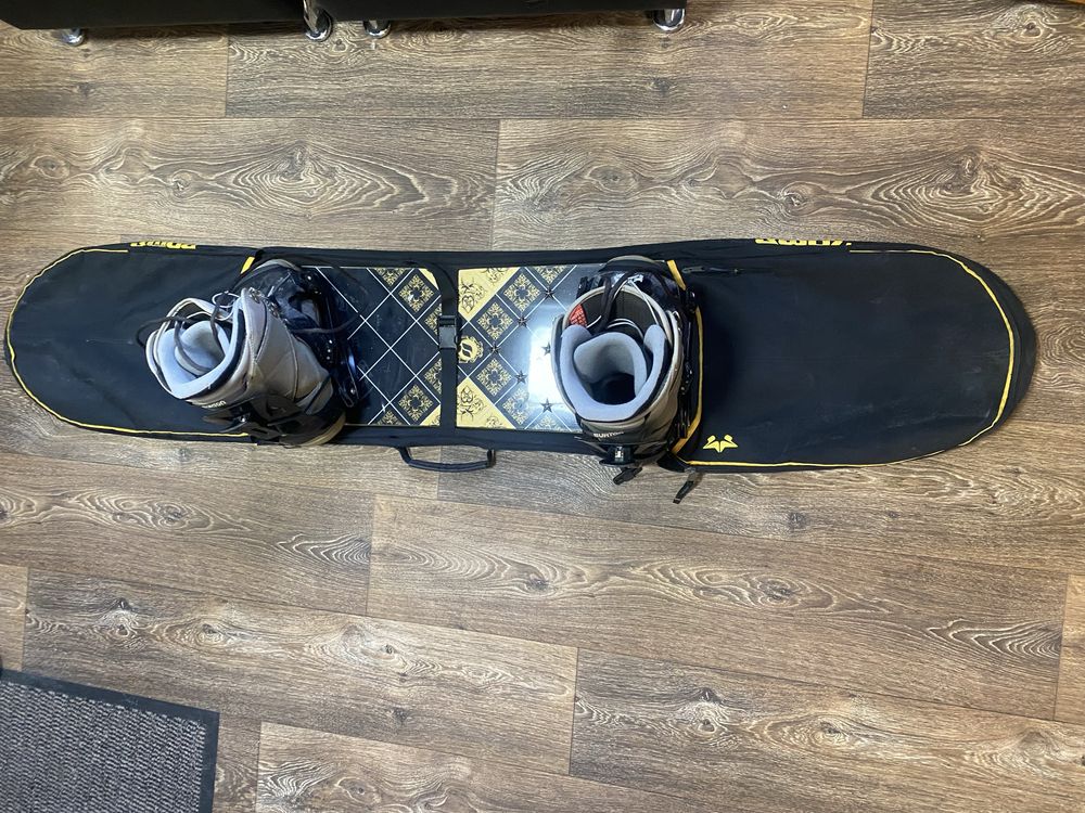 Сноуборд, Борд Flow 161cm, крепления для борда Flow боты Burton