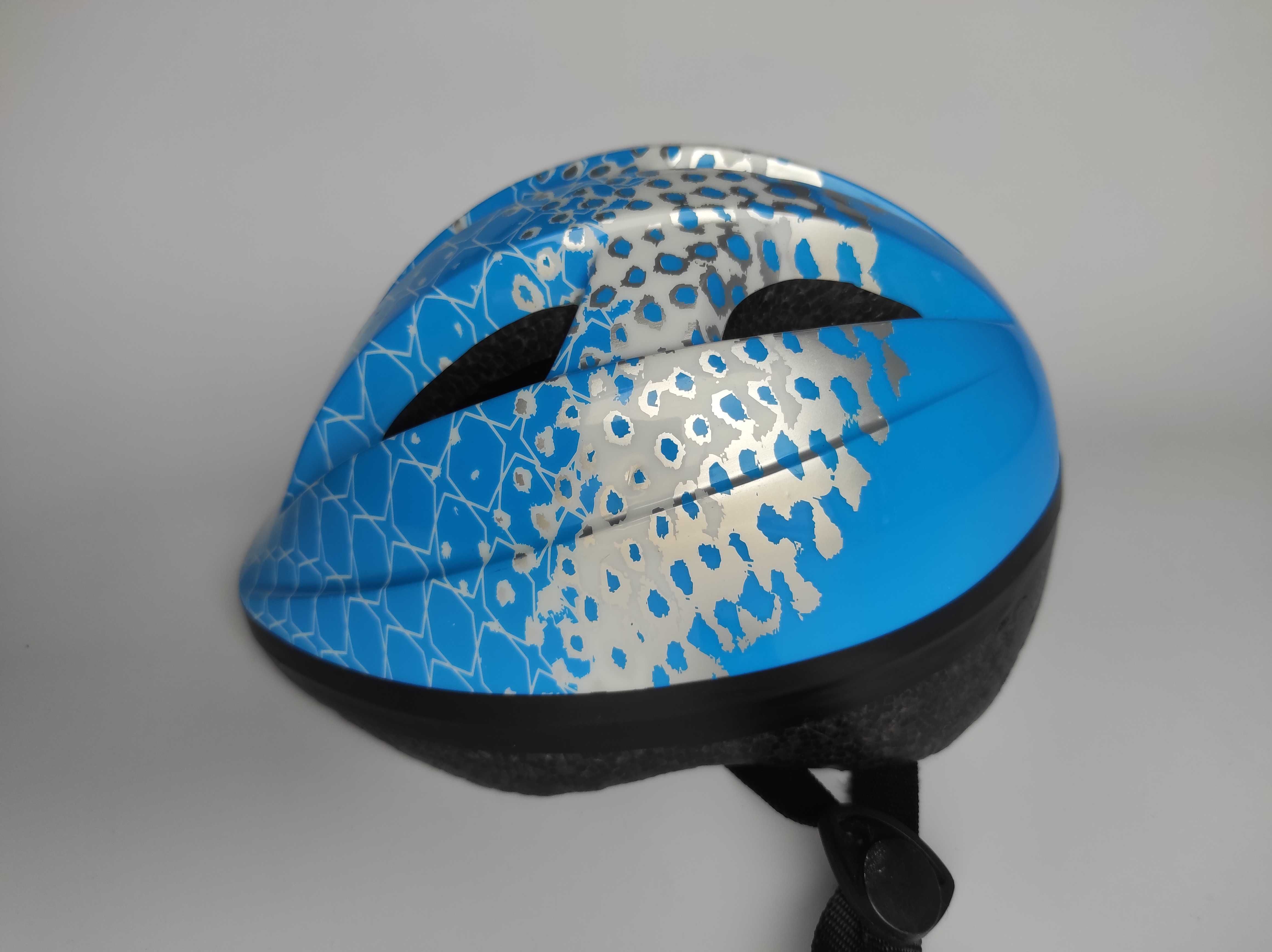 Детский защитный шлем TOYS, размер 48-52см, велосипедный.