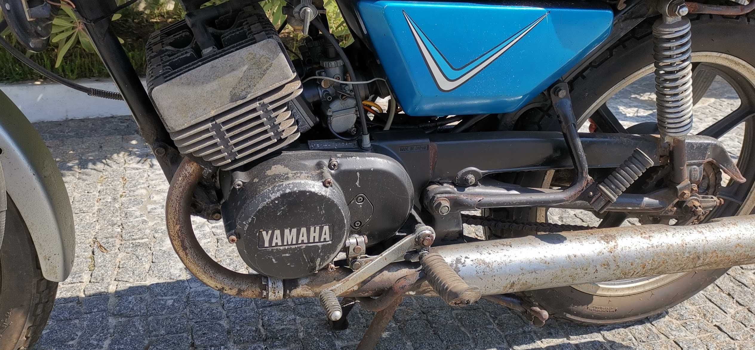 Yamaha RD 125 Azul